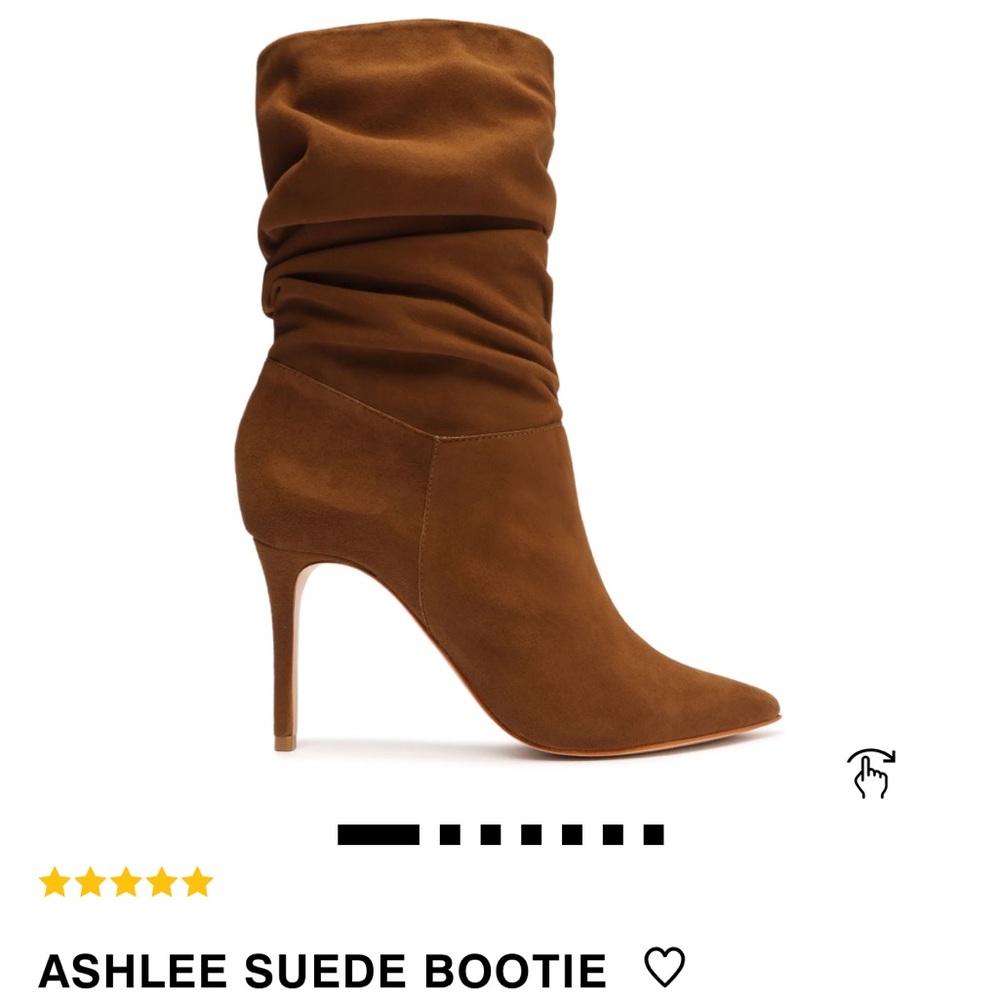 ASHLEE SUEDE BOOTIE 9.5